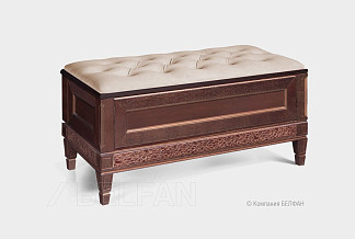 Сундук "Сиена"; табак; Tiffany 01 Cream