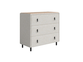 Комод Орматек Sofix (Рогожка/ЛДСП Levis 12 Лён/Бунратти) 92x46