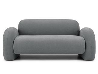 Кушетка Данго Букле Графитовый