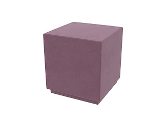Пуфик Verda Пуф Modern (Ткань: Микровелюр Manhattan Ягодный пломбир) 41x41