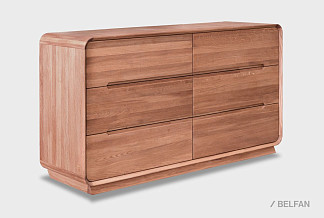 Комод "Монблан" 6; американский орех