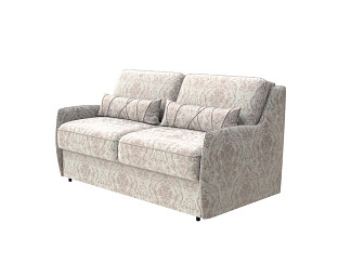 Орматек Диван-кровать Synergy Slim (Ткань: Велюр Shah 702 белый) 160x196