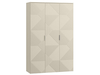 Распашной шкаф Шелтон 3-137x212 Светло-бежевый