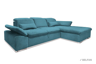 "Престон" диван с оттоманкой; раскл.; 2ML8MR; "Дельфин" (1940х1360); 83(1) (гр.1)