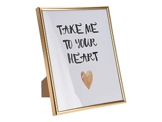 Фоторамка Heart in Gold
