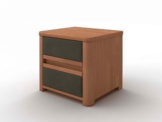 Тумба Орматек Wood Soft (Антик (сосна) с брашированием/Laska 53 Можжевельник) 45x40