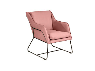 Кресло Орматек Alex (Ткань: Велюр Barkhat 15 Розовый) 84x80