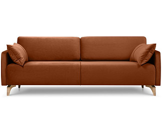 Диван прямой Льери Barhat Ginger