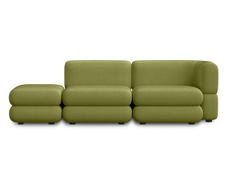 Диван модульный Brera-8 Velour Olive