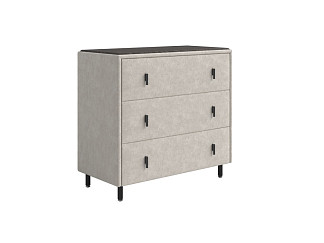 Комод Орматек Sofix (Велюр/ЛДСП Gratta 1 Шампань/Дуб Кантербери) 92x46
