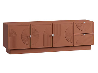 ТВ-тумба Монсон 180x58 Терракотовый