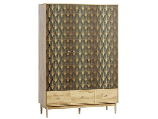 Распашной шкаф Тайрон 3-140x200 Пальма ​