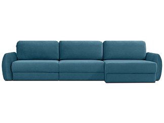 Диван угловой Биани-2 Barhat Blue