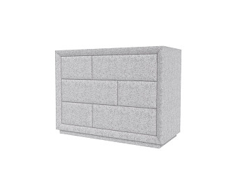Комод Verda Modern (Ткань: Микрошенилл Rialto Жемчуг) 48x106