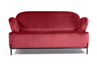 Орматек с металлическим основанием Dream (Ткань: Велюр Barkhat 16  Бордовый) 73x152