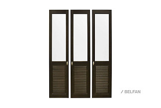 Комплект дверей к стеллажу "Рауна-30"; колониал