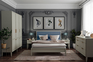 Спальный гарнитур Чарли 4 (5 элементов)