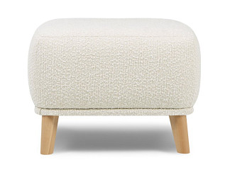 Пуф Милин Букле Молочный