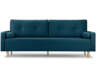 Диван прямой Нумо Velvet Navy Blue