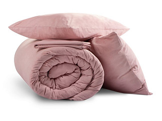 Комплект постельного белья Меланни евро Pink