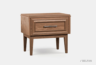 Тумба прикроватная "Сакраменто"; трюфель