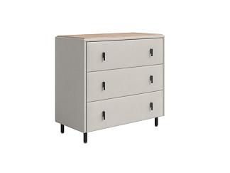 Комод Орматек Sofix (Велюр/ЛДСП Forest 726 Светло-бежевый/Бунратти) 92x46