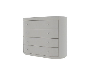 Комод Verda Classic (Ткань: Микровелюр Marino 4 Лен) 53x106