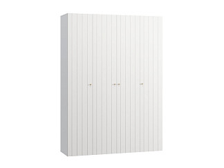 Распашной шкаф Моррис 4-175x242 Белый