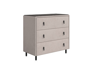 Комод Орматек Sofix (Микрофибра/ЛДСП Diva Нюд (316)/Дуб Кантербери) 92x46