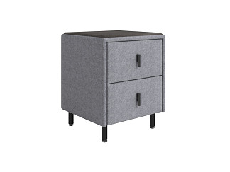 Тумба Орматек Sofix (Рогожка/ЛДСП Nice Серебряный/Дуб Кантербери) 45x45