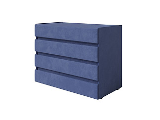 Комод Орматек Prime (Ткань: Велюр Casa Сапфировый) 105x55