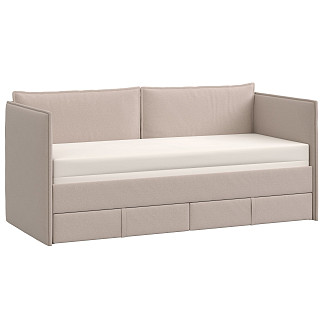 Кровать-диван раскладной 90/180х200 Sona Flash светлый