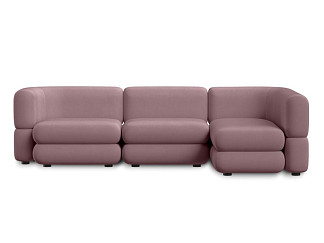 Диван модульный Brera-7 Velour Lilac