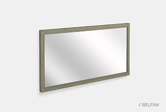 Зеркало "Коста"; олива+белая патина