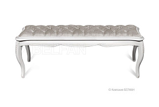 Банкетка "Fleuron" (большая); белая эмаль; И-11 (гр.Т8)