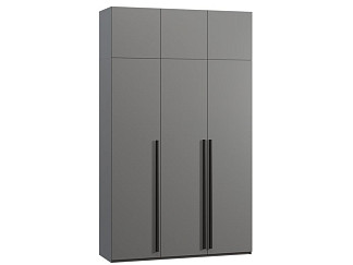 Распашной шкаф Кимбол 3.1-150x250 Графитовый