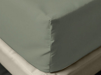 Простыня Орматек на резинке Colors New (Сатин Лавровый лист) 90x200