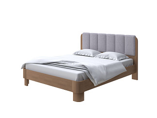 Кровать Орматек Wood Home 2 (Ткань: Рогожка Антик (сосна) с брашированием/Firmino Речной перламутр) 200x220