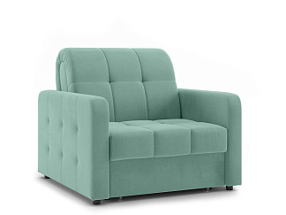 Орматек Диван-кровать Berlin Hard (Ткань: Велюр Happy 690 Зеленый) 80x200