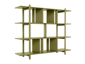 Стеллаж Я не пустой 169x130 Оливковый