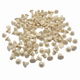 Заглушки 500шт — бежевые 5мм Флэш светлый