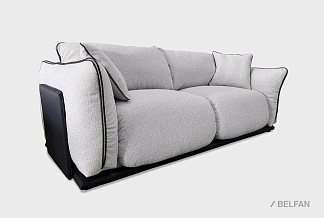 "Ферре" диван 3-х местный; нераскл.; 32; Zevs (131-01)+Zevs (131-01)+Alfa 2303-09 (гр. 3)