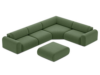 Диван модульный Маиль-6 Velvet Olive