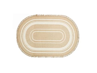 Ковер BROOKLYN 135*200, бежевый,белый