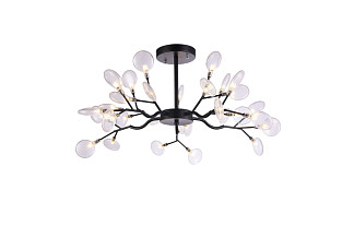 Подвесная люстра Skein (чёрный) D780*H500 30*G4LED*3W