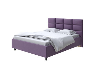 Кровать Como (Veda) 8 с ПМ + Матрас Dream Zone (Ткань: Микрофибра Diva Вечерний ирис) 180x200