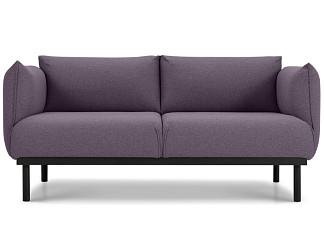 Диван прямой Сорен Textile Plum