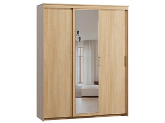 Шкаф-купе Тебар-3-180-230 Oak 1 зеркало