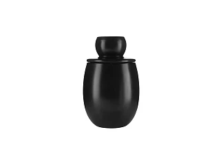 Банка для хранения Less Matt Dark brown