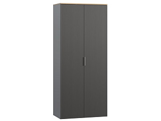 Распашной шкаф Енссон 2-90x210 Графитовый